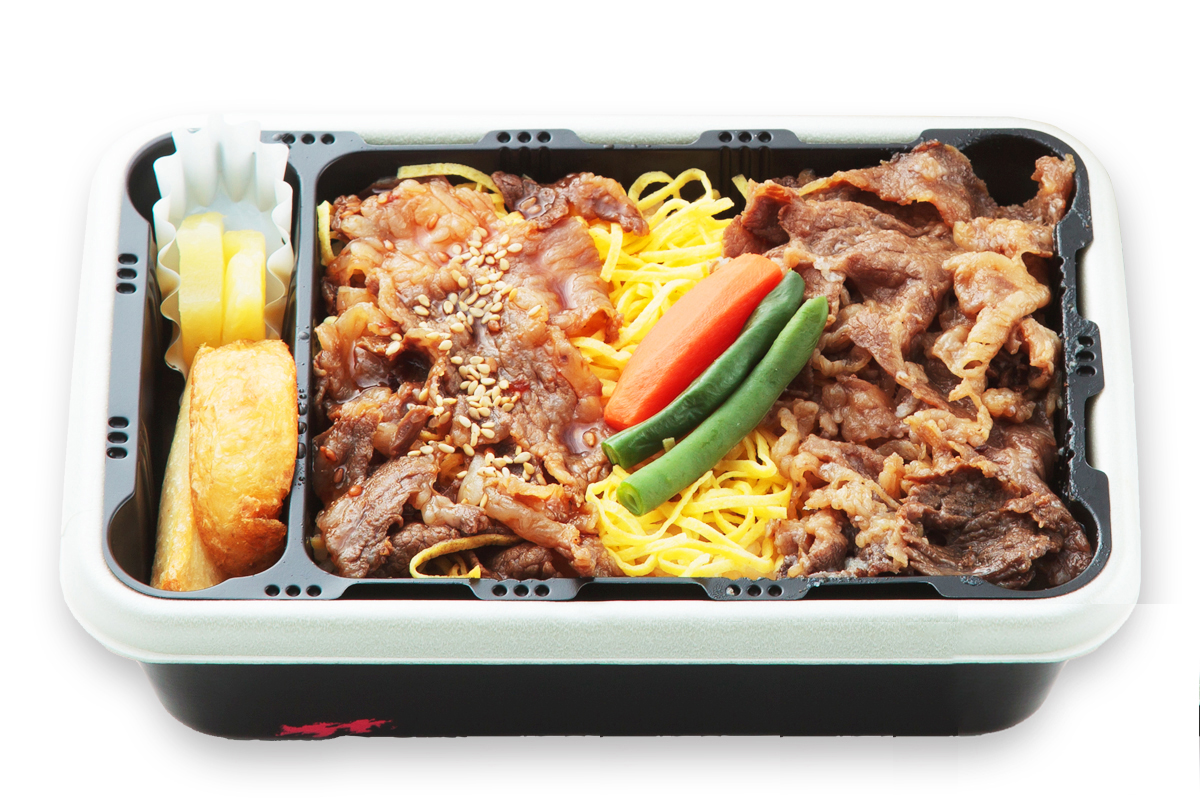 近江牛すき焼＆焼肉弁当（加熱）